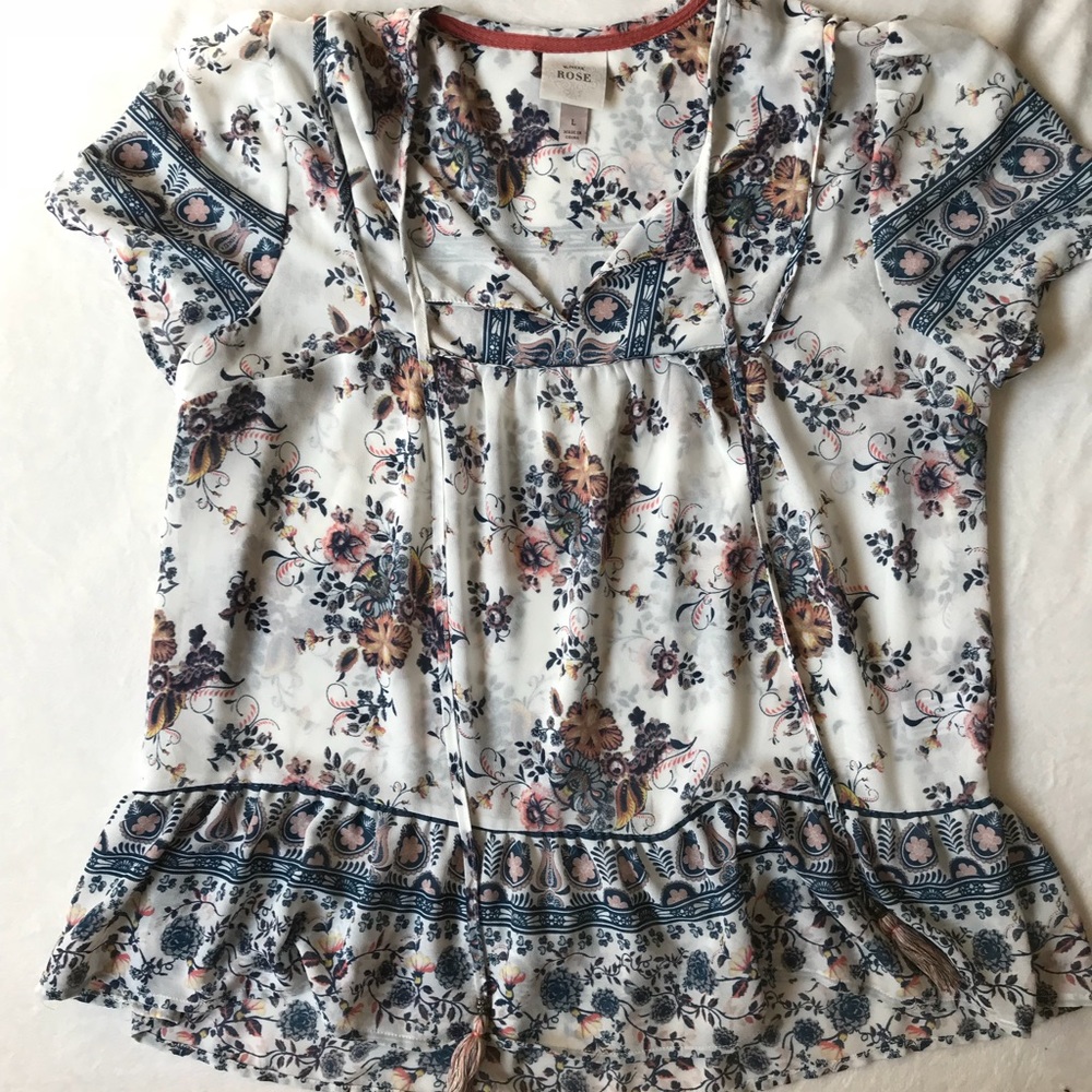 Floral Knox Rose Blouse